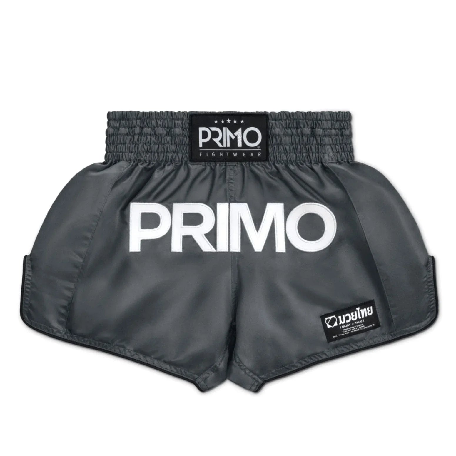 Primo Mamba Muay Thai Shorts - Slate Grey - Muay Thailand