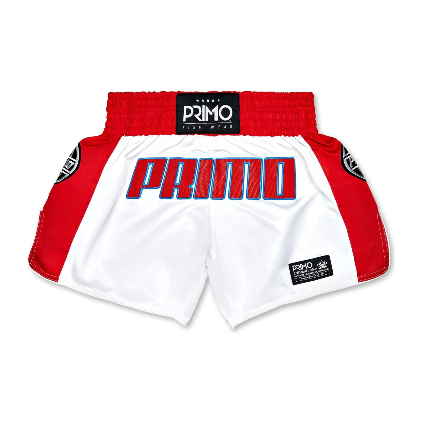 Primo Muay Thai Shorts - Trinity Red - Muay Thailand