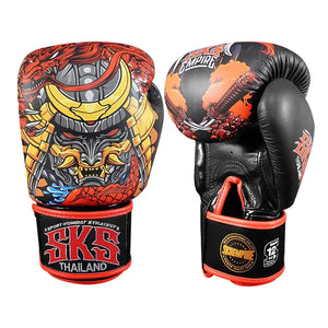 SKS Empire Microfiber Muay Thai Gloves - Inferno - Muay Thailand