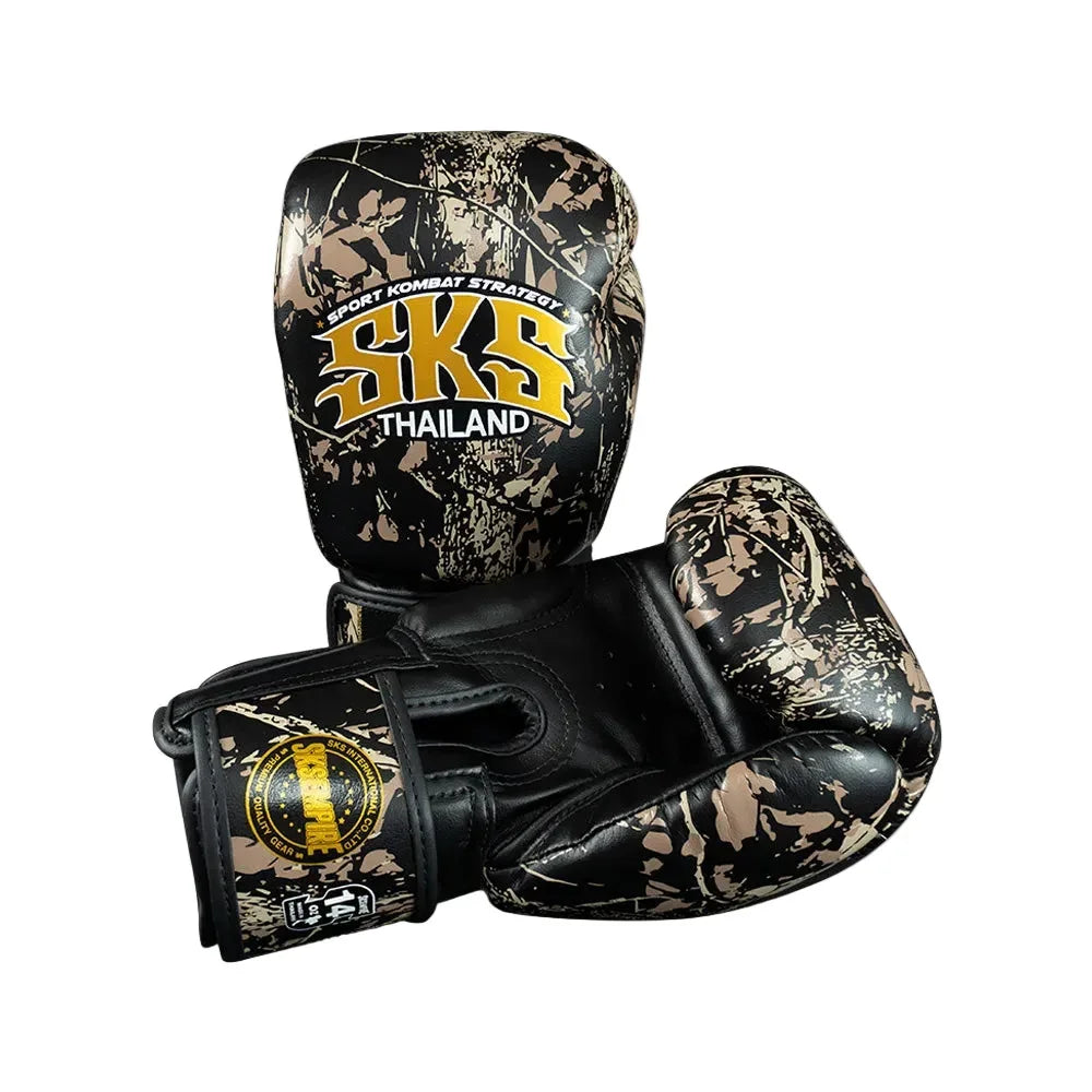SKS Empire Muay Thai Gloves - Real Tree Camo - Muay Thailand