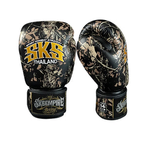 SKS Empire Muay Thai Gloves - Real Tree Camo - Muay Thailand