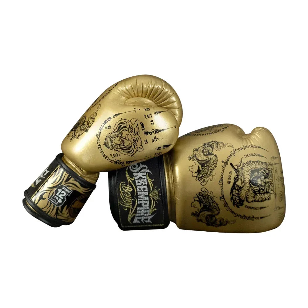 SKS Empire Muay Thai Gloves - Sakyant Metallic - Muay Thailand