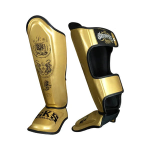SKS Empire Shin Guards - Sakyant Metallic - Muay Thailand