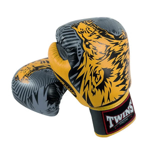 Twins Muay Thai Gloves - Wolf (FBGV-50) - Muay Thailand