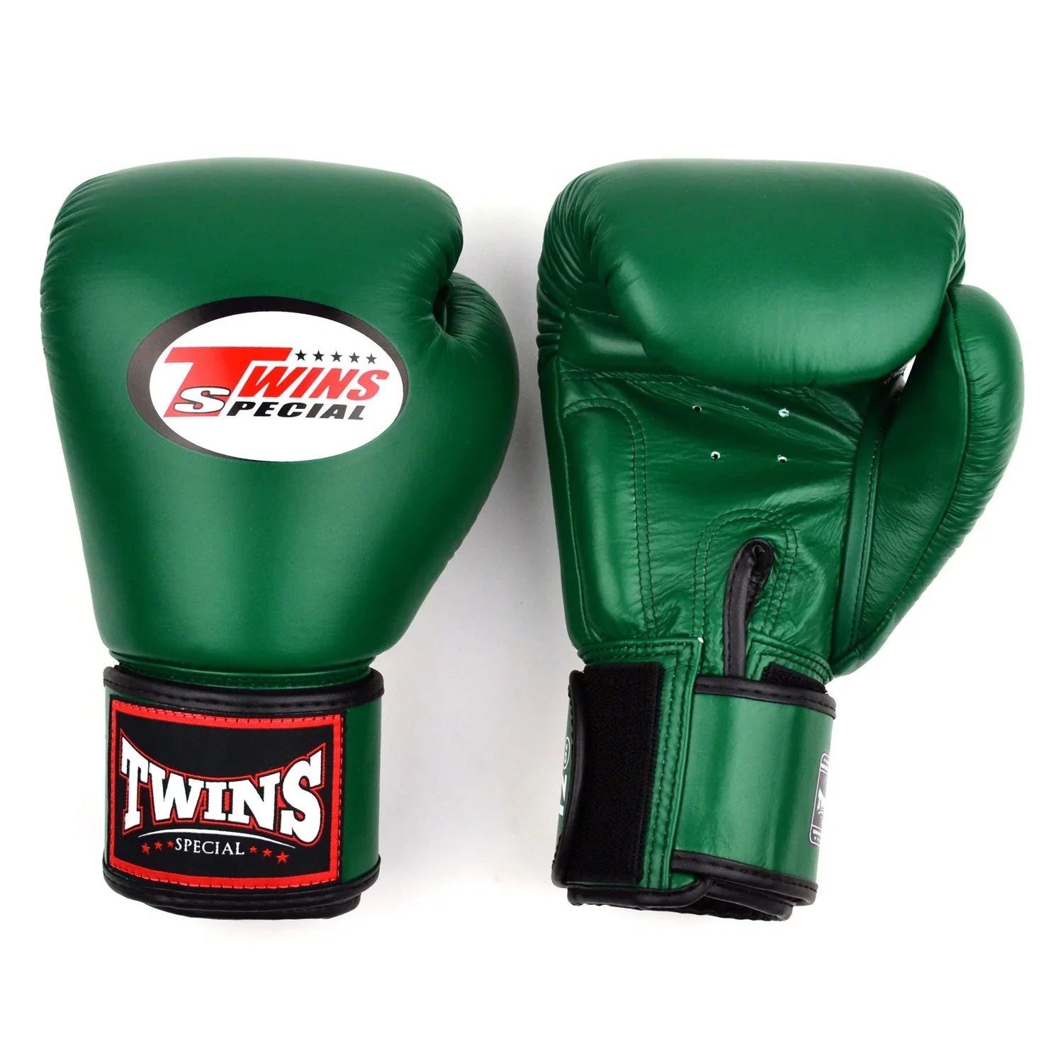 Twins Special BGVL4 Boxing Gloves - Dark Green - Muay Thailand