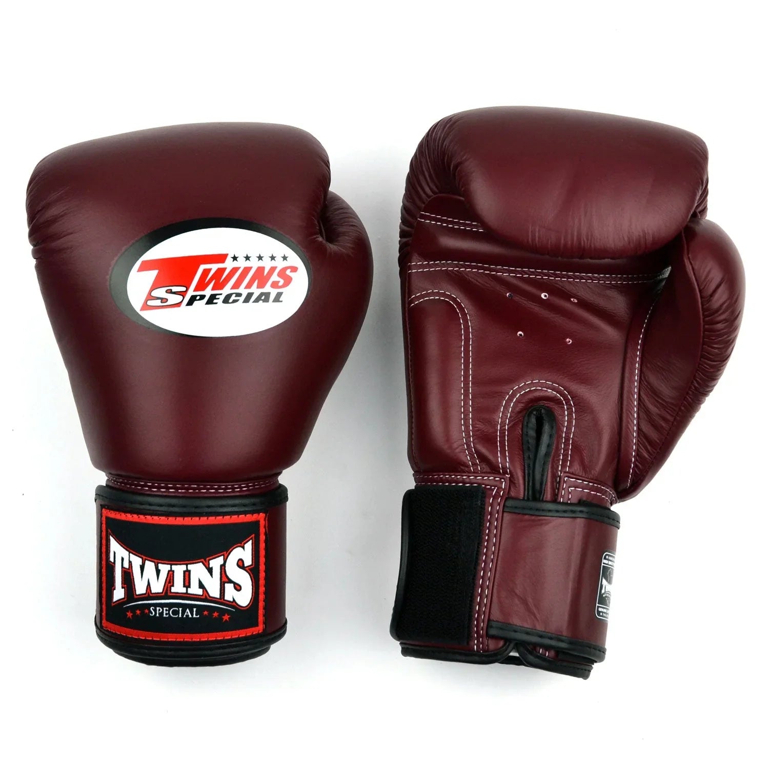 Twins Special BGVL4 Boxing Gloves - Maroon - Muay Thailand