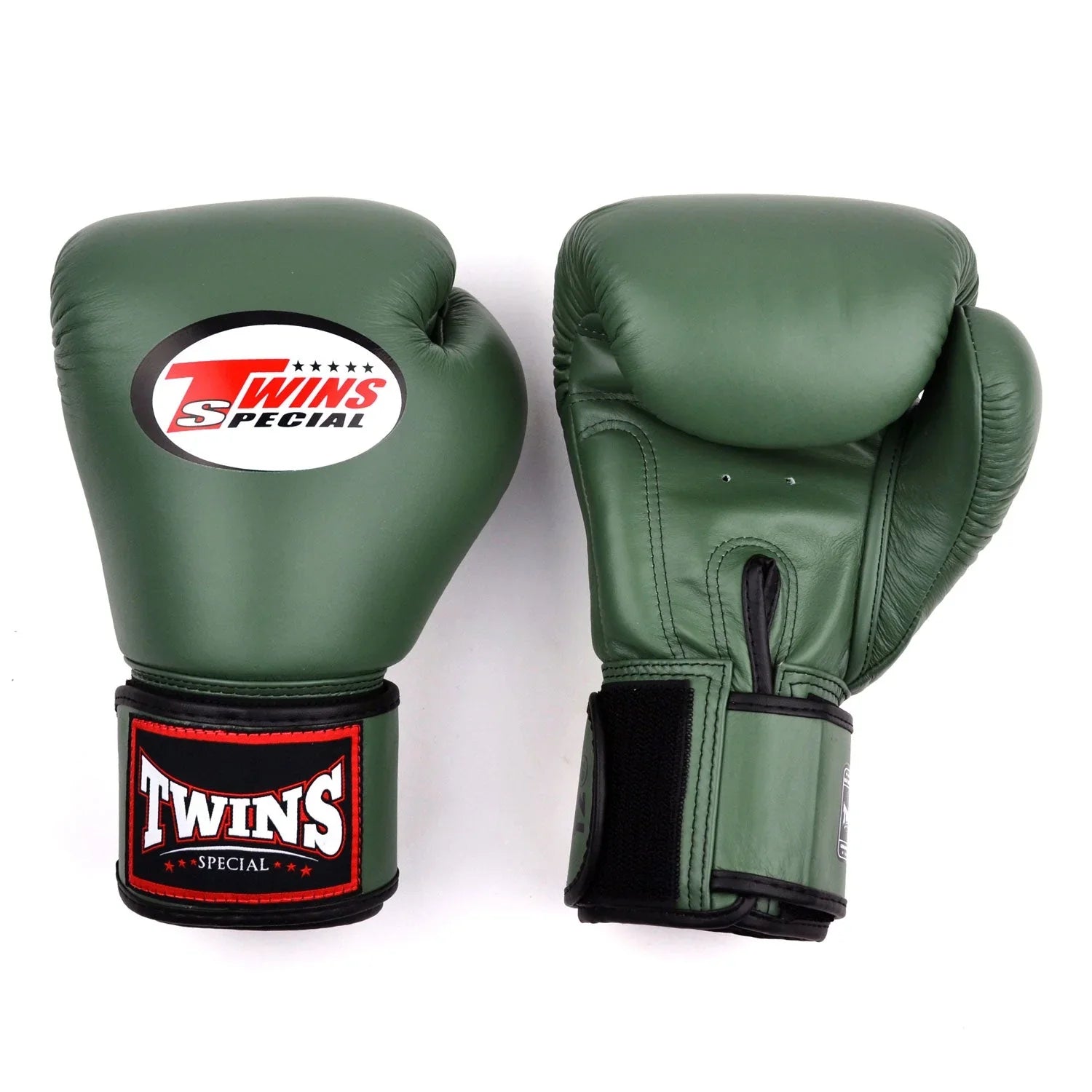 Twins Special BGVL4 Boxing Gloves - Olive - Muay Thailand