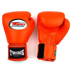 Twins Special BGVL4 Boxing Gloves - Orange - Muay Thailand