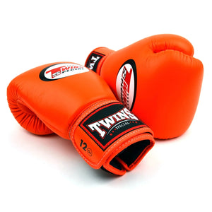 Twins Special BGVL4 Boxing Gloves - Orange - Muay Thailand