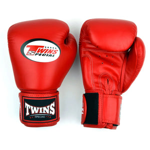 Twins Special BGVL4 Boxing Gloves - Red - Muay Thailand