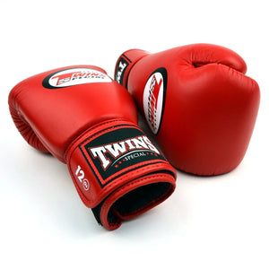 Twins Special BGVL4 Boxing Gloves - Red - Muay Thailand