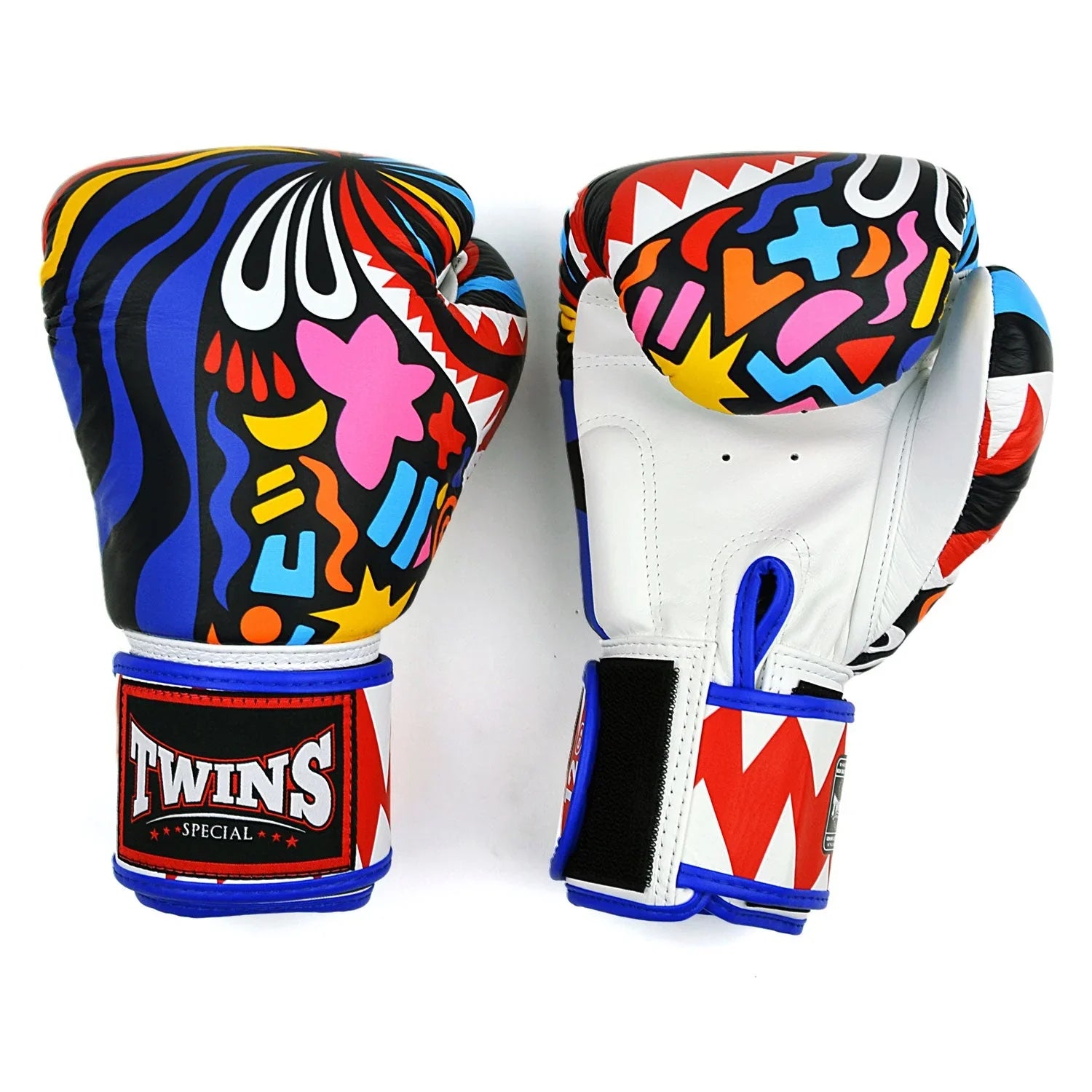 Twins Special Boxing Gloves - Abstract (FBGVL4-62) - Muay Thailand