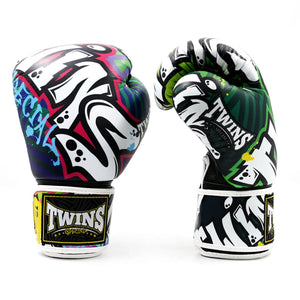 Twins Special Boxing Gloves - Graffiti (FBGVL4-68) - Muay Thailand