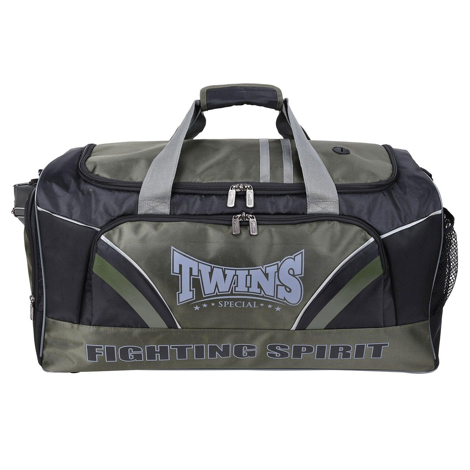Twins Special Heavy Duty Gym Bag - Olive (BAG2) - Muay Thailand