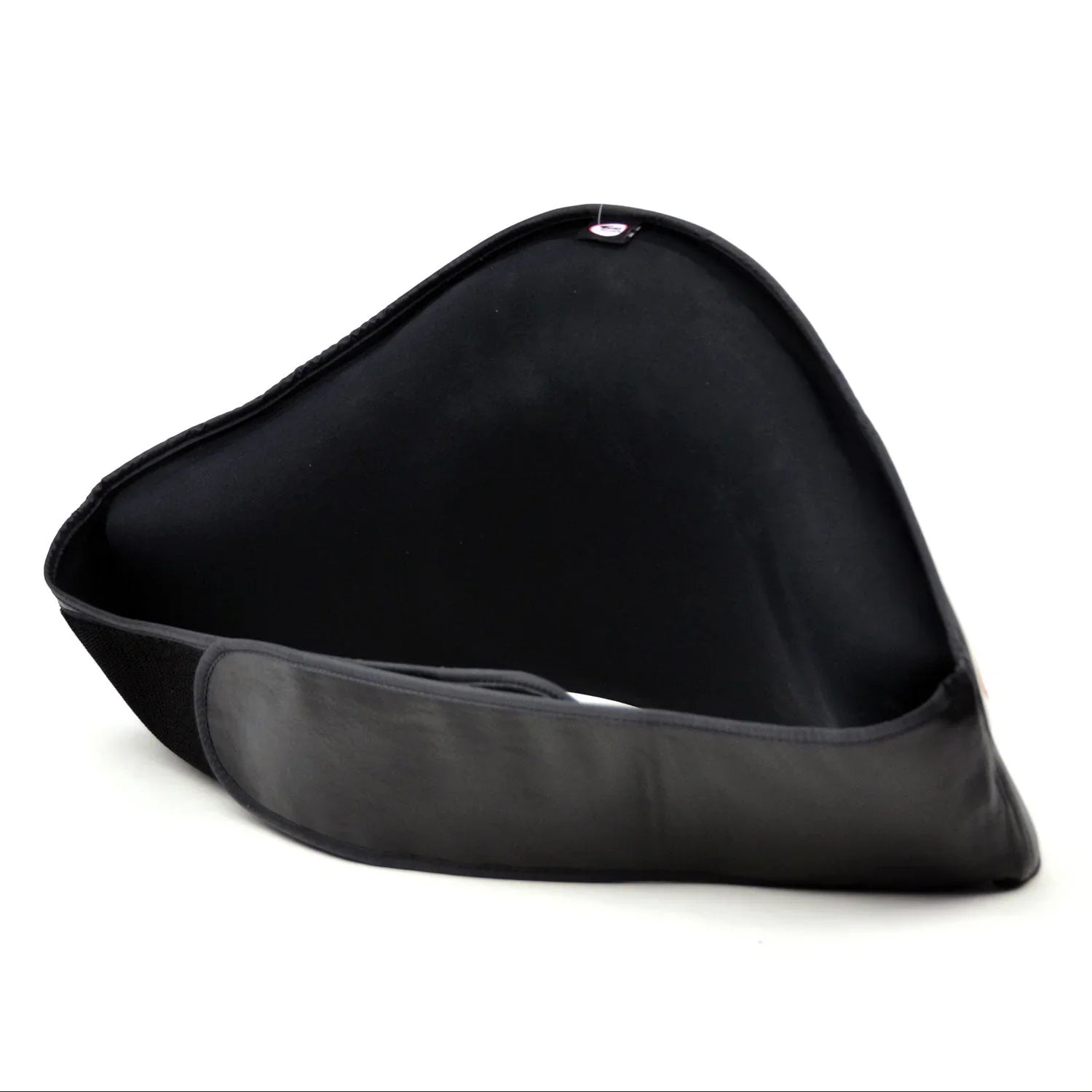 Twins Special Leather Belly Pad - Black (BEPL2) - Muay Thailand