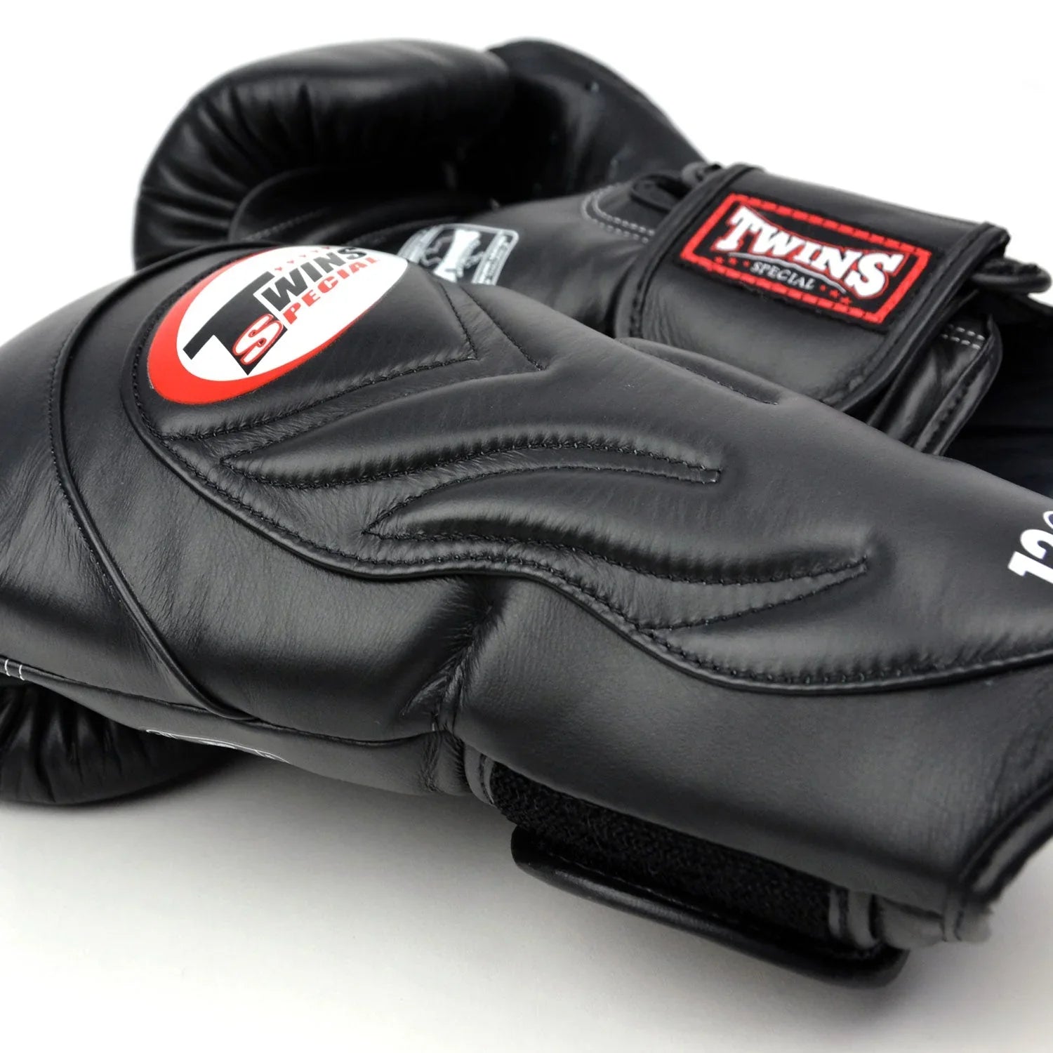 Twins Special Long-Cuff Boxing Gloves - Black (BGVL6) - Muay Thailand