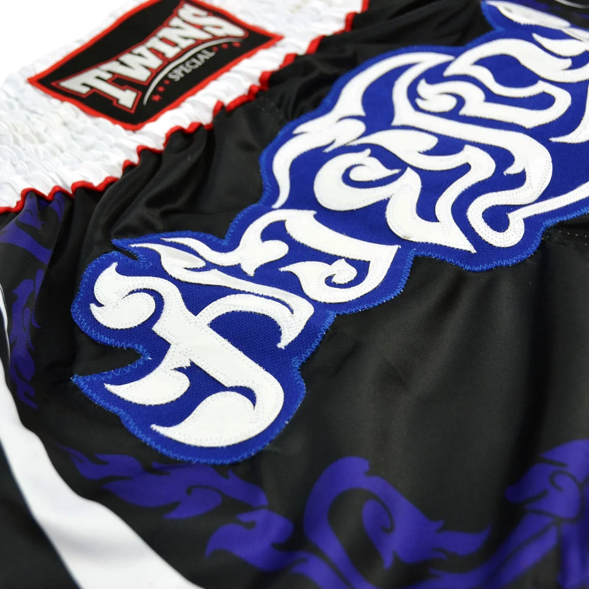 Twins Special Muay Thai Shorts - Laithai Black - Muay Thailand