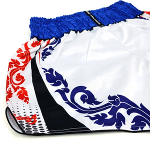 Twins Special Muay Thai Shorts - Laithai White - Muay Thailand