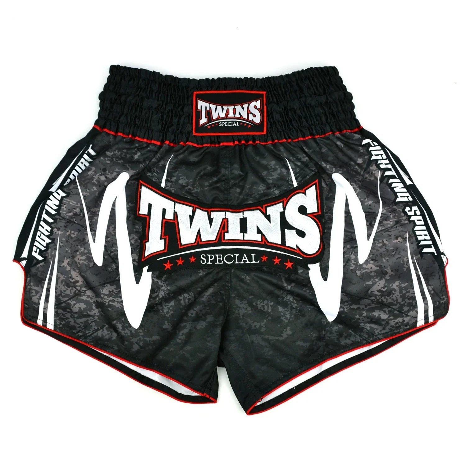 Twins Special Muay Thai Shorts - Rusty Black - Muay Thailand