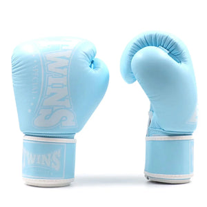 Twins Special Pastel Boxing Gloves - Sky Blue (BGVL4P) - Muay Thailand