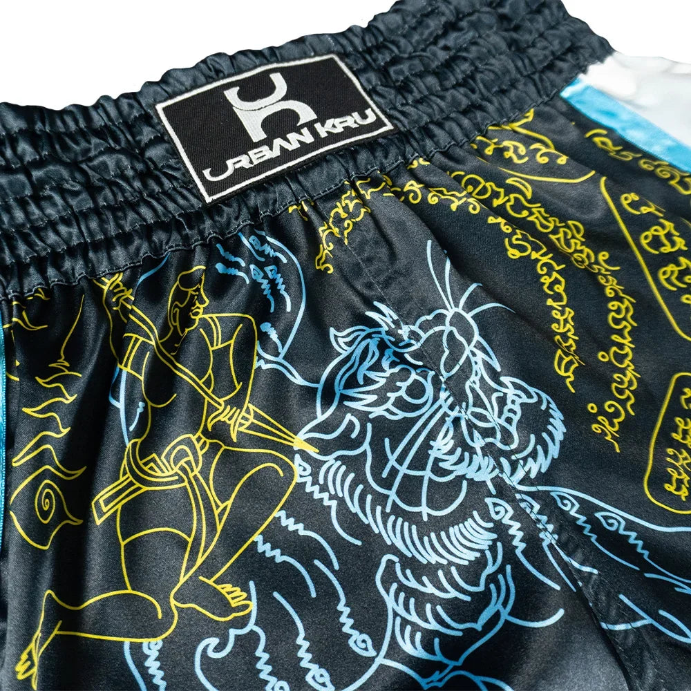 Urban Kru Muay Thai Shorts - Primal Ink - Muay Thailand