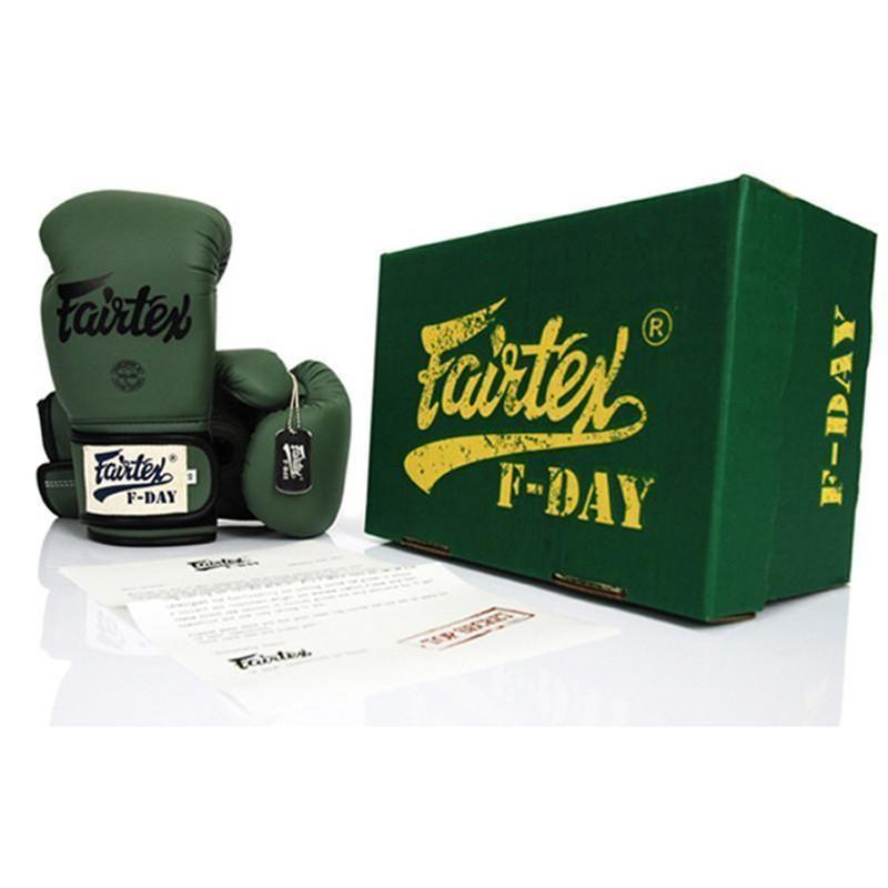 Fairtex Muay Thai Gloves - "F Day" Limited Edition (BGV11) - Muay Thailand