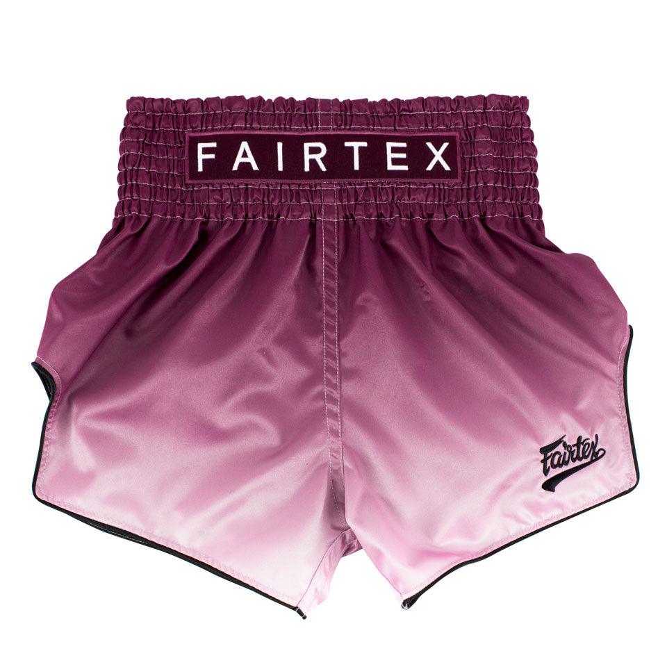 Fairtex Muay Thai Shorts - Maroon Fade - Muay Thailand