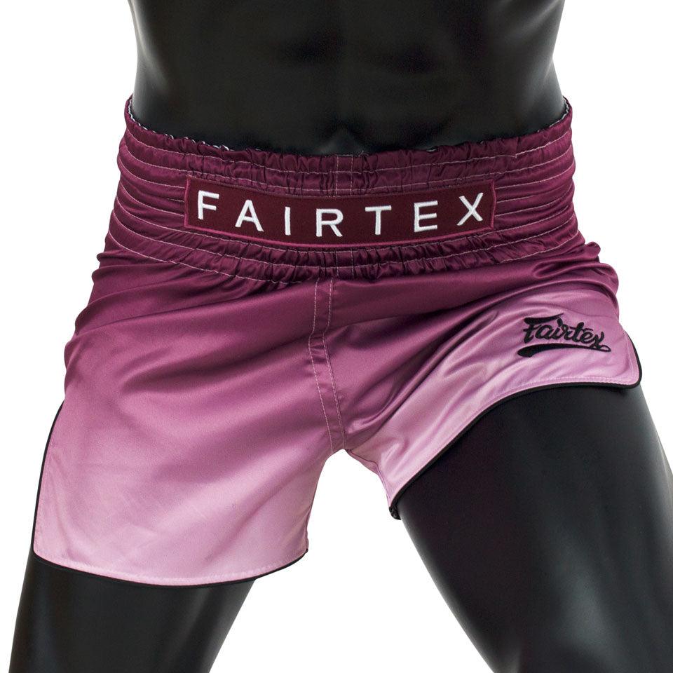 Fairtex Muay Thai Shorts - Maroon Fade - Muay Thailand