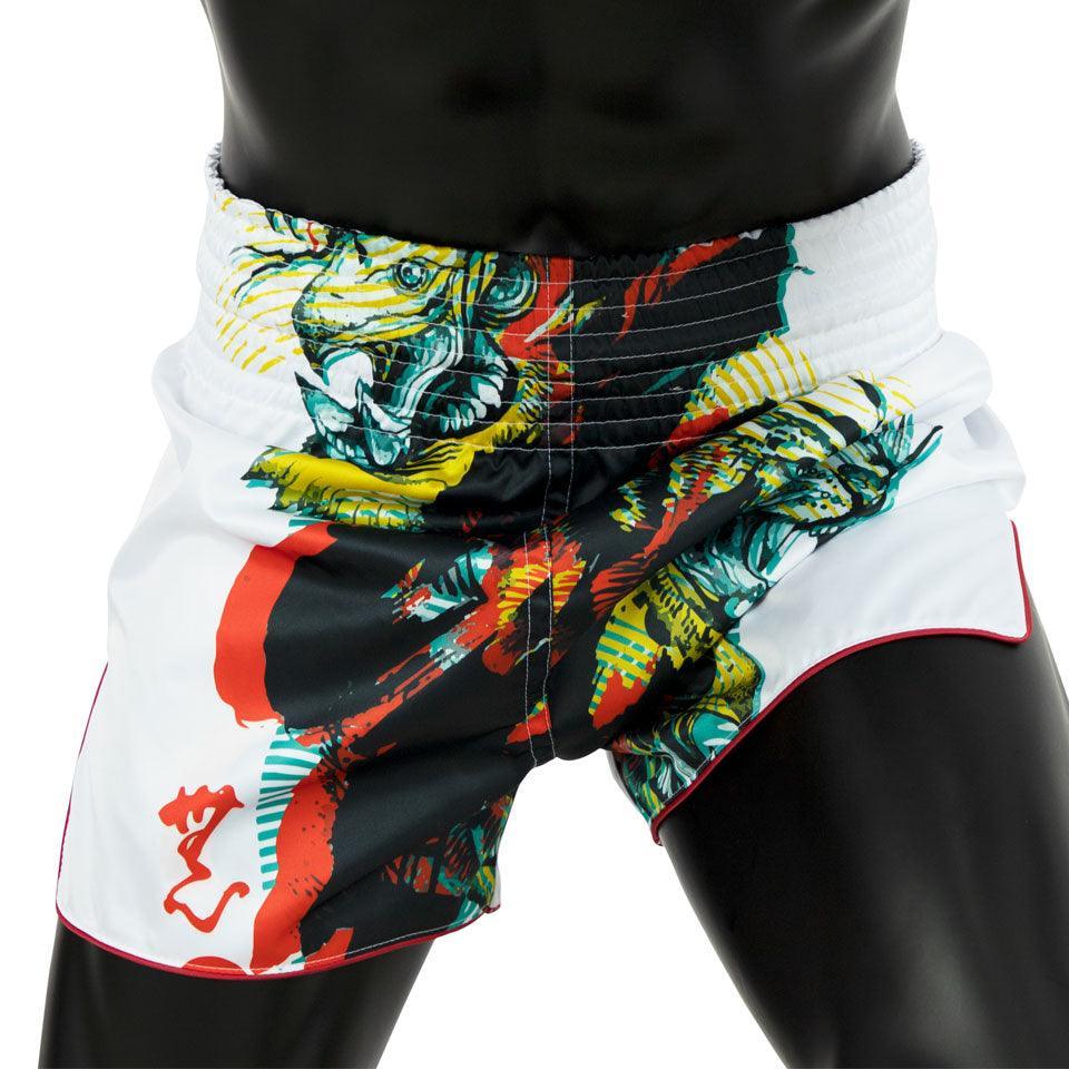 Fairtex Muay Thai Shorts - Satoru White – Muay Thailand