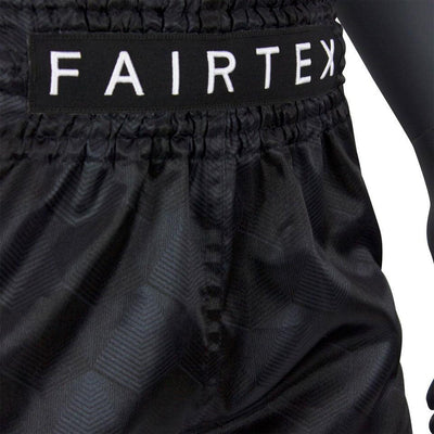 Fairtex Muay Thai Shorts - Stealth Black - Muay Thailand