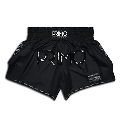 Primo Super-Nylon Muay Thai Shorts - Black Panther 2.0 - Muay Thailand