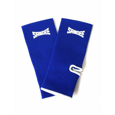 Sandee Ankle Guards/Supports - Blue & White - Muay Thailand